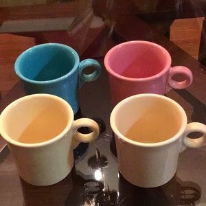 Fiesta Mugs set of 4